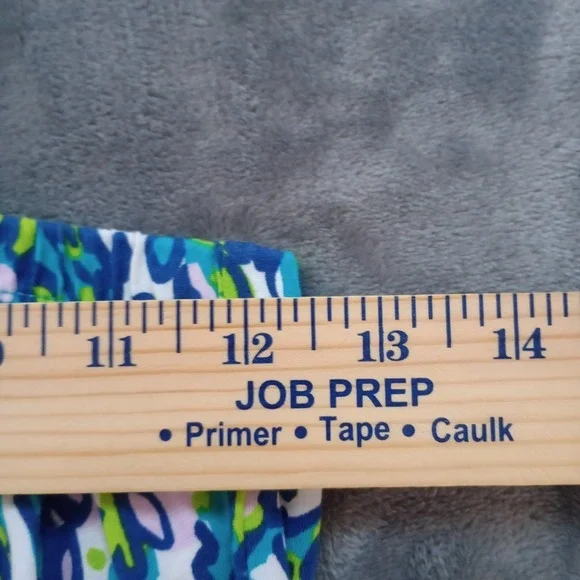 Lilly Pulitzer Windsor Sea Strapless Dress Womens Small Blue Green Pima Cotton - Picture 7 of 16